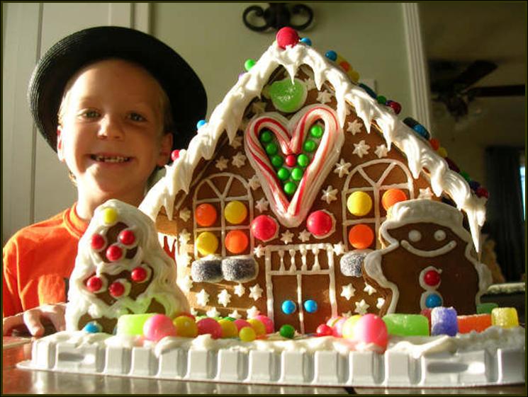 gingerbread house